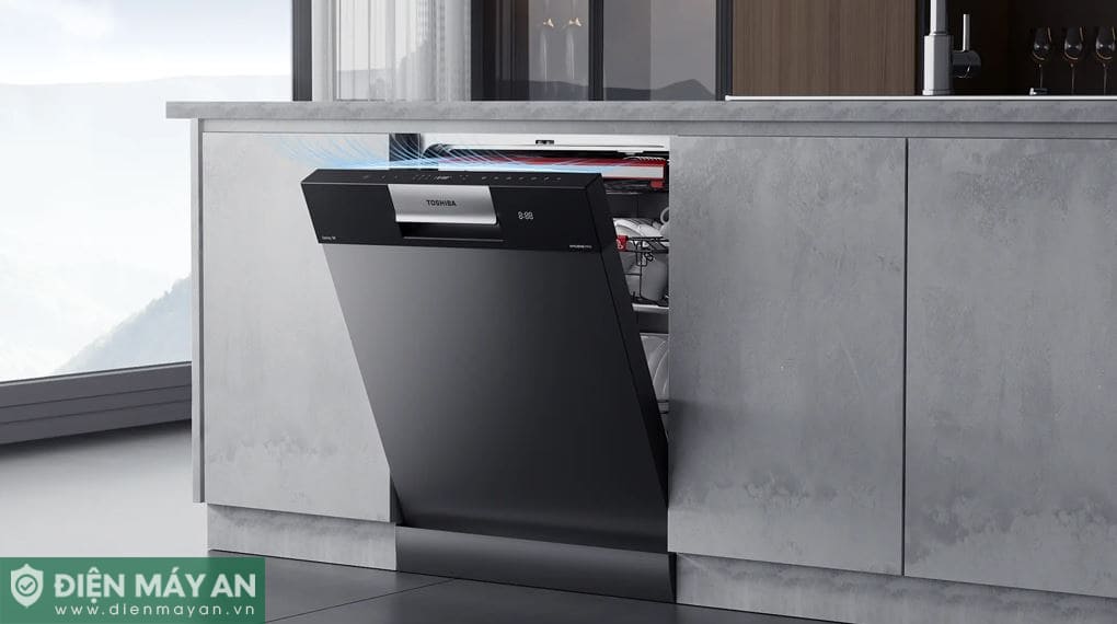 Máy rửa chén bát độc lập Toshiba DW-15F7(G)-VN